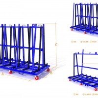 移動式玻璃運輸架、玻璃架子、A型架